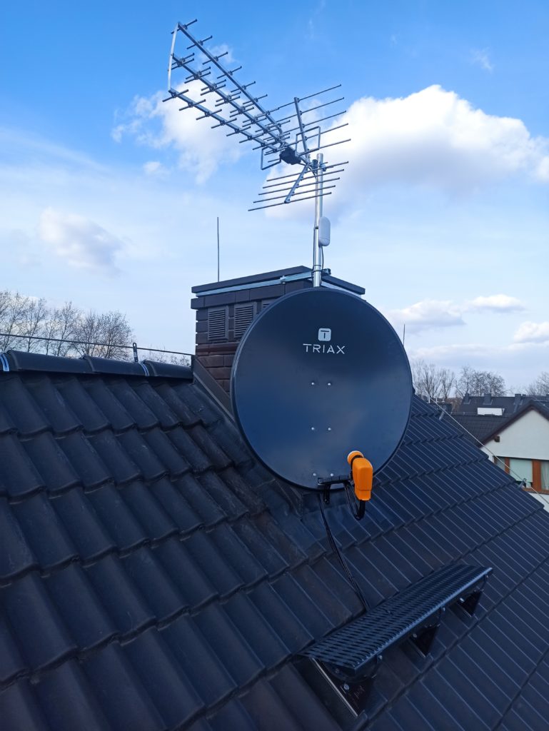 Montaż i ustawienie anten satelitarnych i naziemnych